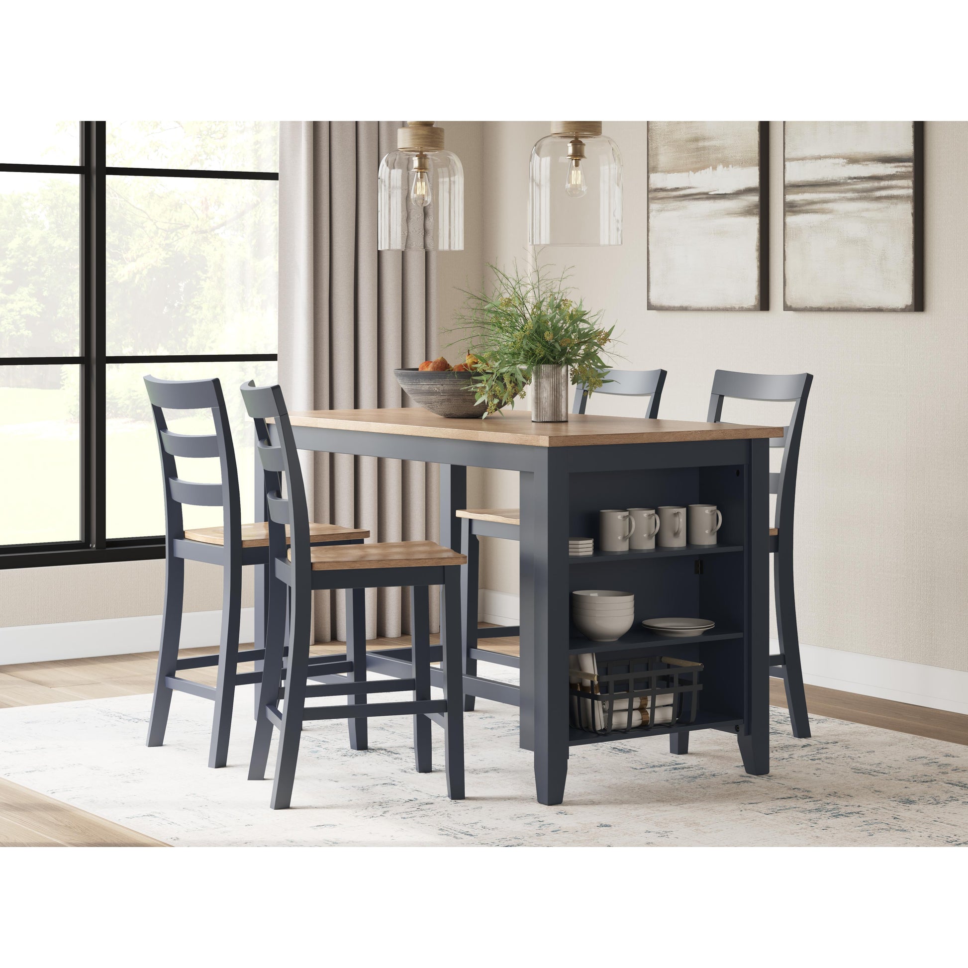 Signature Design by Ashley Gesthaven D399-13 Rectangular Dining