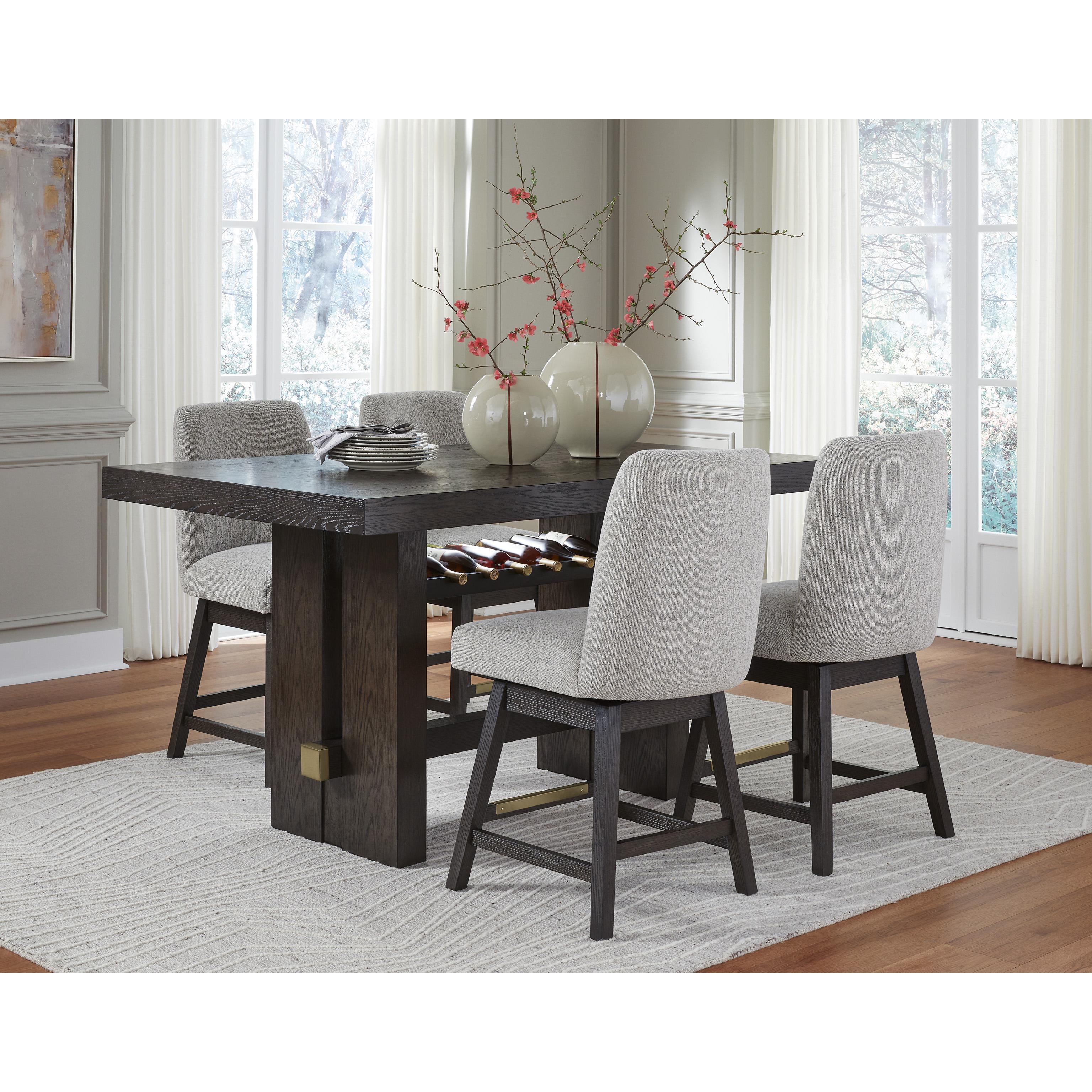 Signature Design by Ashley Burkhaus D984-124 Upholstered Swivel