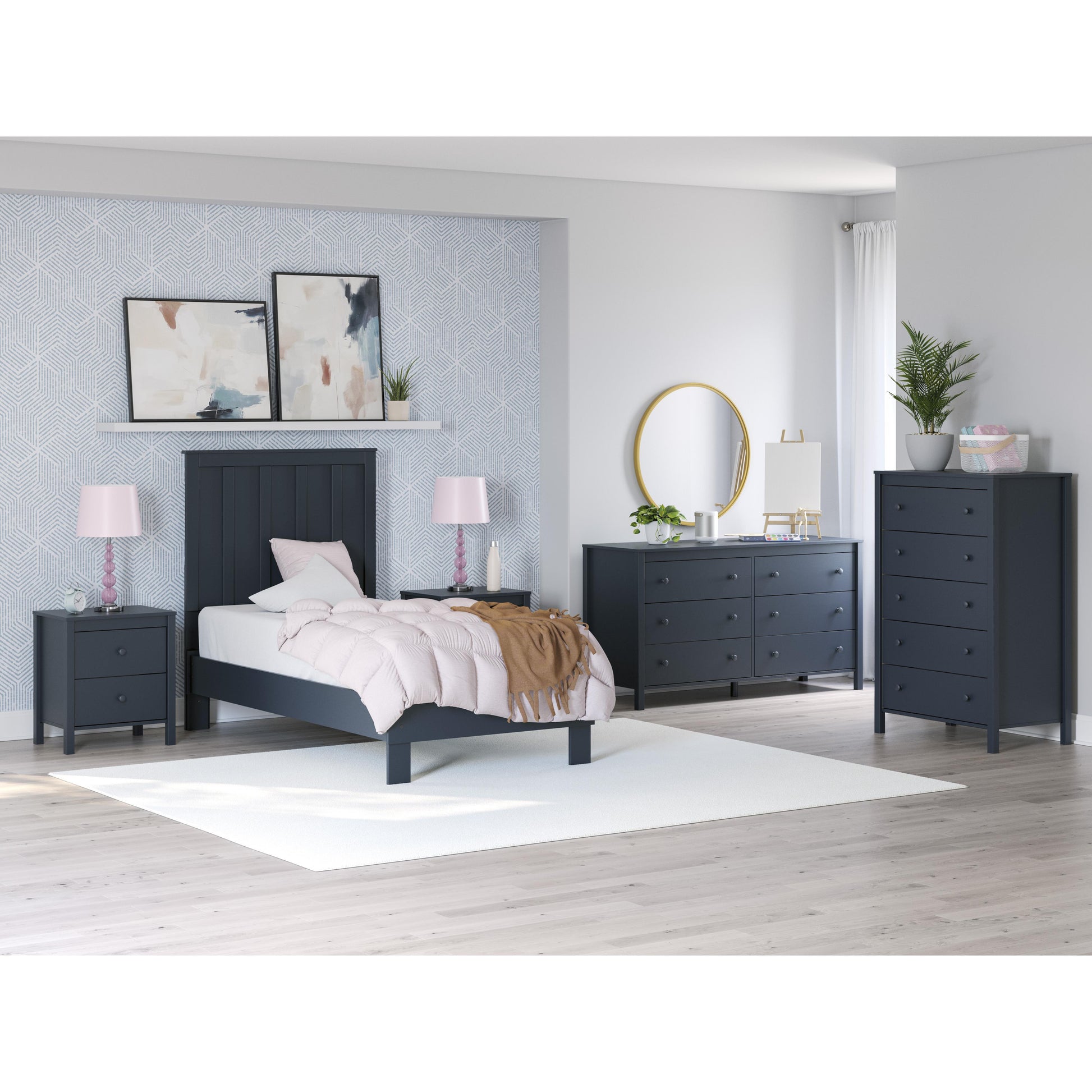 Signature Design by Ashley Simmenfort EB1528-292 Two Drawer Night Stand IMAGE 12