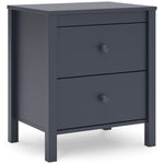 Signature Design by Ashley Simmenfort EB1528-292 Two Drawer Night Stand IMAGE 1