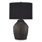 Signature Design by Ashley Naareman L100804 Terracotta Table Lamp IMAGE 1