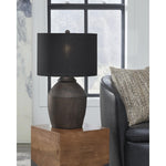 Signature Design by Ashley Naareman L100804 Terracotta Table Lamp IMAGE 2