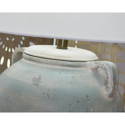 Signature Design by Ashley Shawburg L100814 Terracotta Table Lamp IMAGE 4
