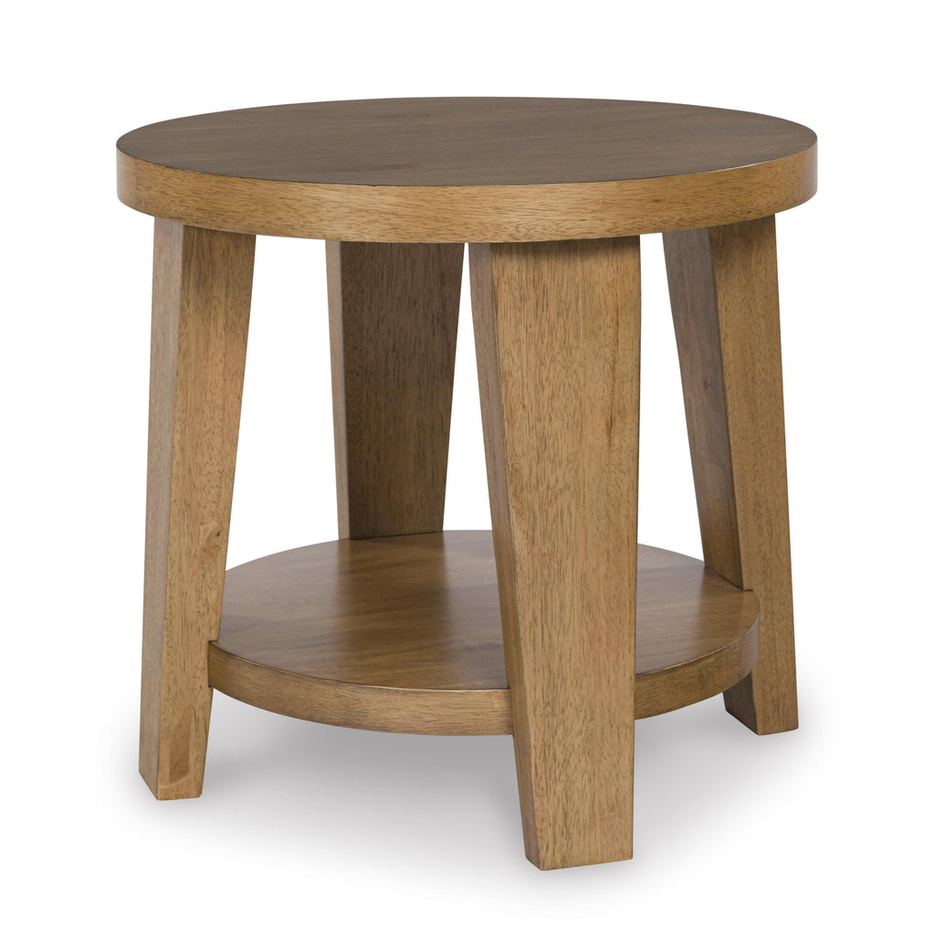 Signature Design by Ashley Kristiland T674-6 Round End Table IMAGE 1