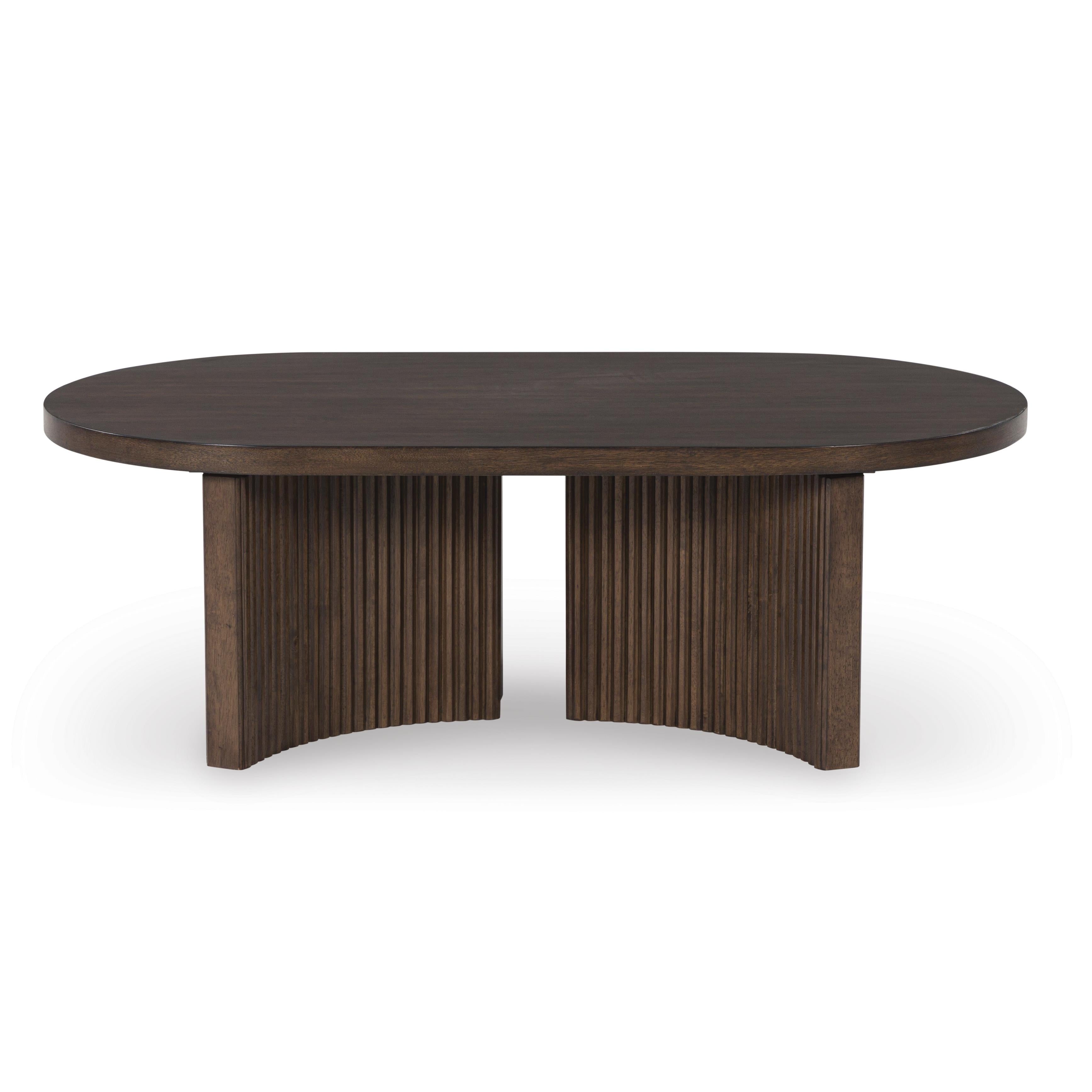 Signature Design by Ashley Korestone T689-0 Oval Cocktail Table