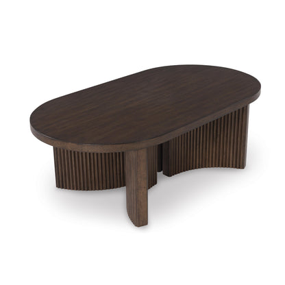 Signature Design by Ashley Korestone T689-0 Oval Cocktail Table IMAGE 5