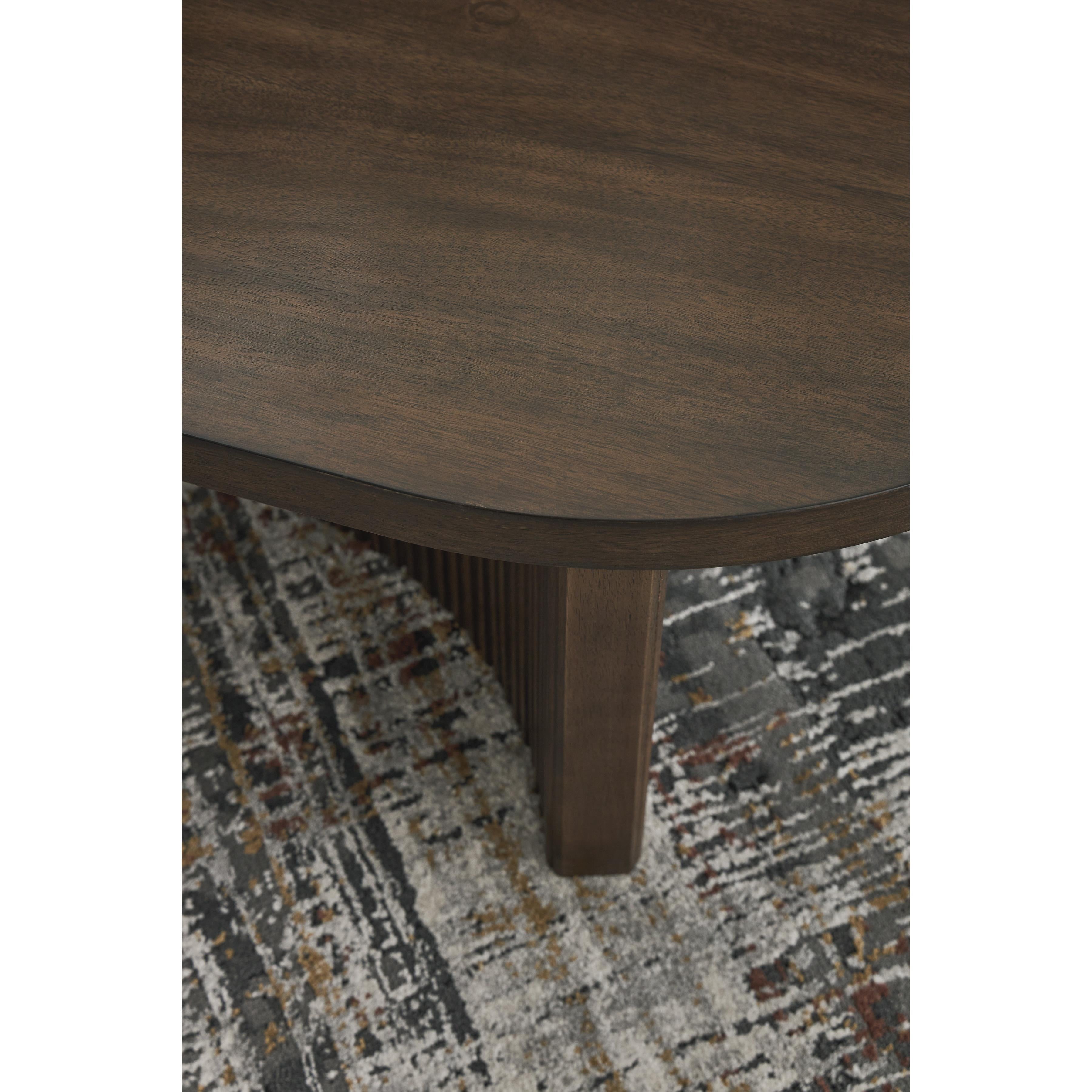 Signature Design by Ashley Korestone T689-0 Oval Cocktail Table