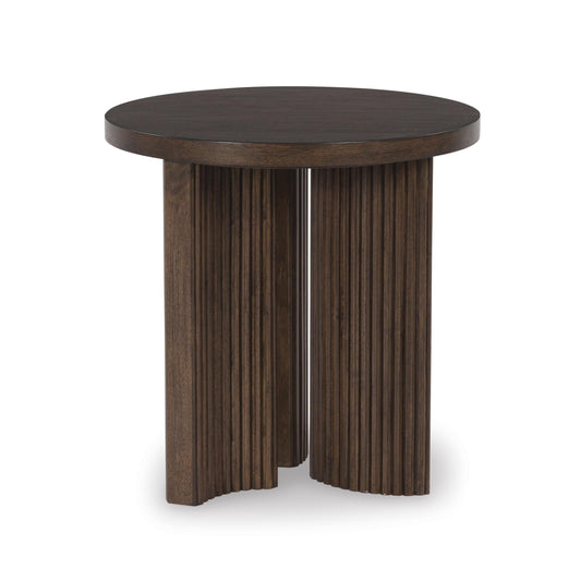 Signature Design by Ashley Korestone T689-6 Round End Table IMAGE 2
