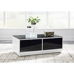 Signature Design by Ashley Gardoni T756T2 Coffee Table and 2 Chairside End Tables IMAGE 2