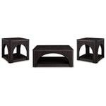 Signature Design by Ashley Yellink T760T1 Coffee Table and 2 End Tables IMAGE 1