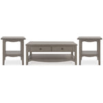 Signature Design by Ashley Charina T784T1 Coffee Table and 2 End Tables IMAGE 1