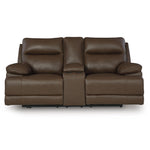 Signature Design by Ashley VonRyan U1040018 Power Reclining Loveseat with Console and Adjustable Headrest IMAGE 2