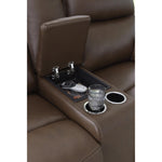 Signature Design by Ashley VonRyan U1040018 Power Reclining Loveseat with Console and Adjustable Headrest IMAGE 7