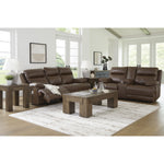 Signature Design by Ashley VonRyan U1040018 Power Reclining Loveseat with Console and Adjustable Headrest IMAGE 9