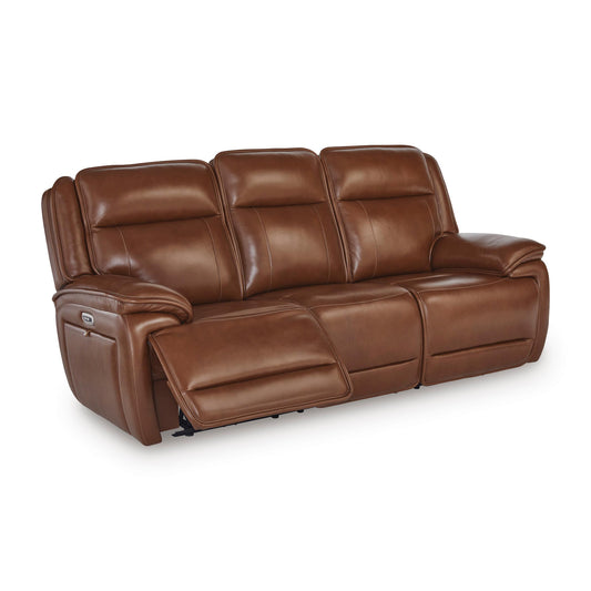 Signature Design by Ashley Healy Pier U1120415 Power Reclining Sofa with Adjustable Headrest IMAGE 2