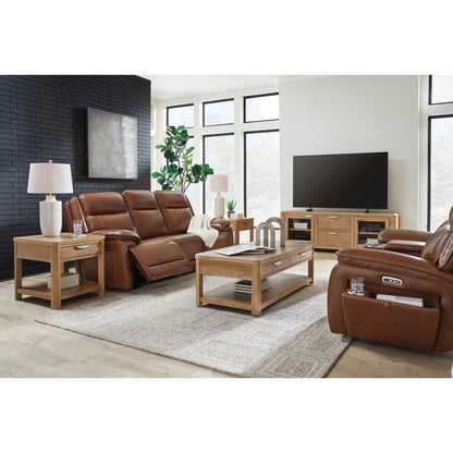 Signature Design by Ashley Healy Pier U1120418 Power Reclining Loveseat with Console and Adjustable Headrest IMAGE 13