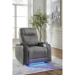 Signature Design by Ashley Schooner Rocks 1610213 Power Recliner with Adjustable Headrest IMAGE 6