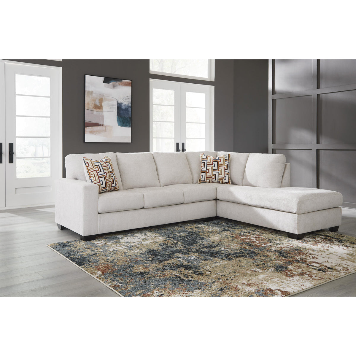  Signature Design by Ashley Aviemore 24305S2 2 pc Sectional with Chaise IMAGE 3