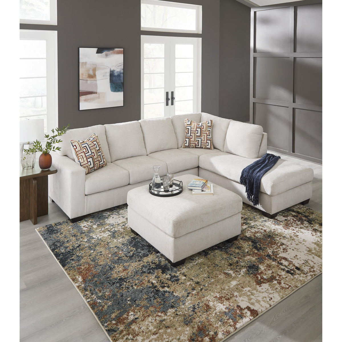  Signature Design by Ashley Aviemore 24305S2 2 pc Sectional with Chaise IMAGE 7