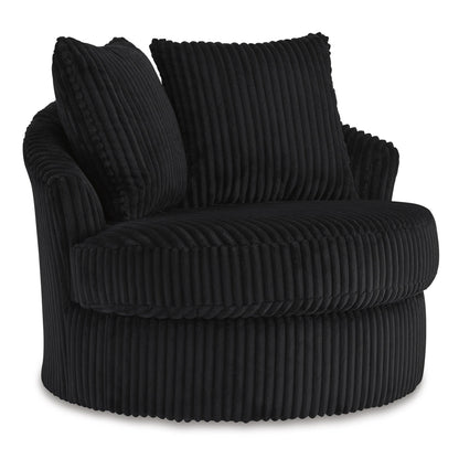 Signature Design by Ashley Gramwell A3000725 Oversized Swivel Accent Chair IMAGE 1