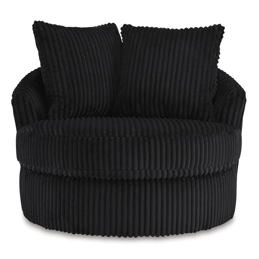 Signature Design by Ashley Gramwell A3000725 Oversized Swivel Accent Chair IMAGE 2