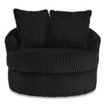 Signature Design by Ashley Gramwell A3000725 Oversized Swivel Accent Chair IMAGE 2