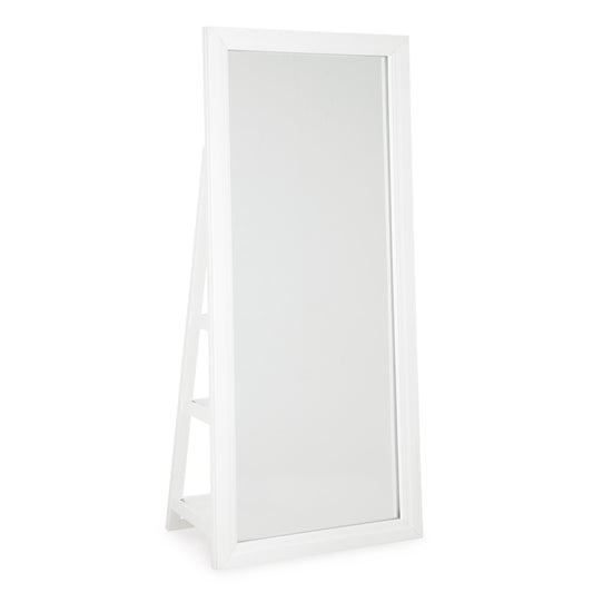 Signature Design by Ashley Evesen A8010383 Floor Standing Mirror with Storage IMAGE 1