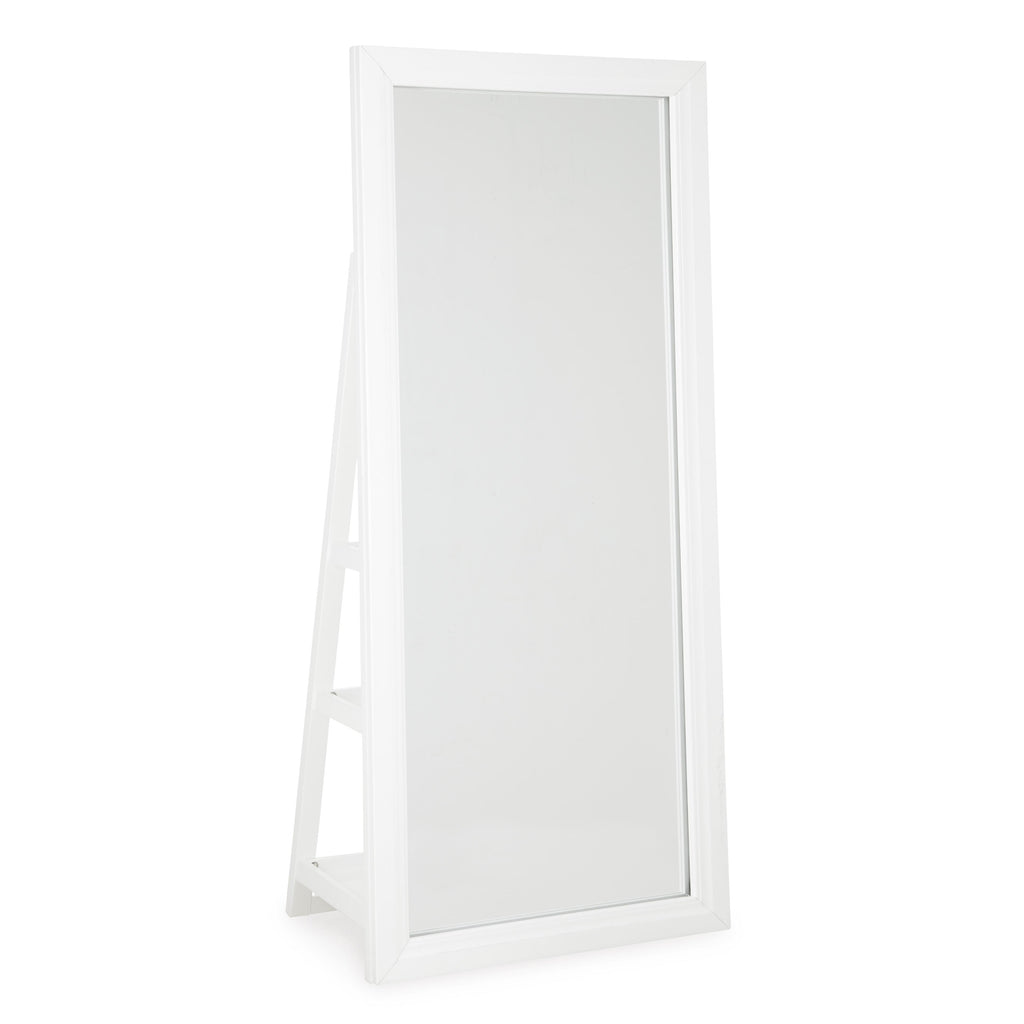 Signature Design by Ashley Evesen A8010383 Floor Standing Mirror with Storage IMAGE 1