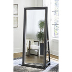 Signature Design by Ashley Evesen A8010384 Floor Standing Mirror with Storage IMAGE 5