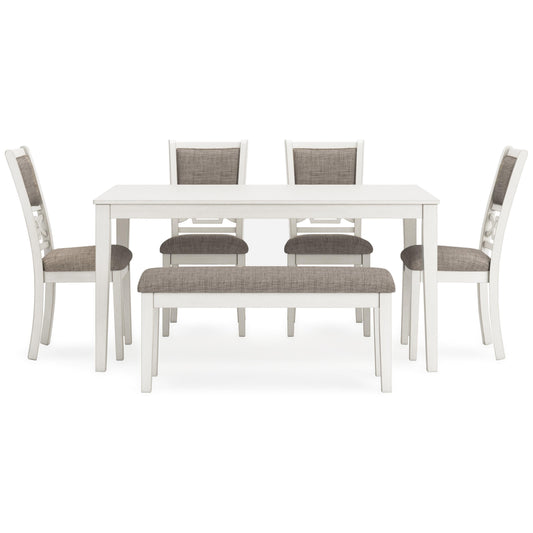 Signature Design by Ashley Erinberg D423-325 Dining Room Table Set IMAGE 2