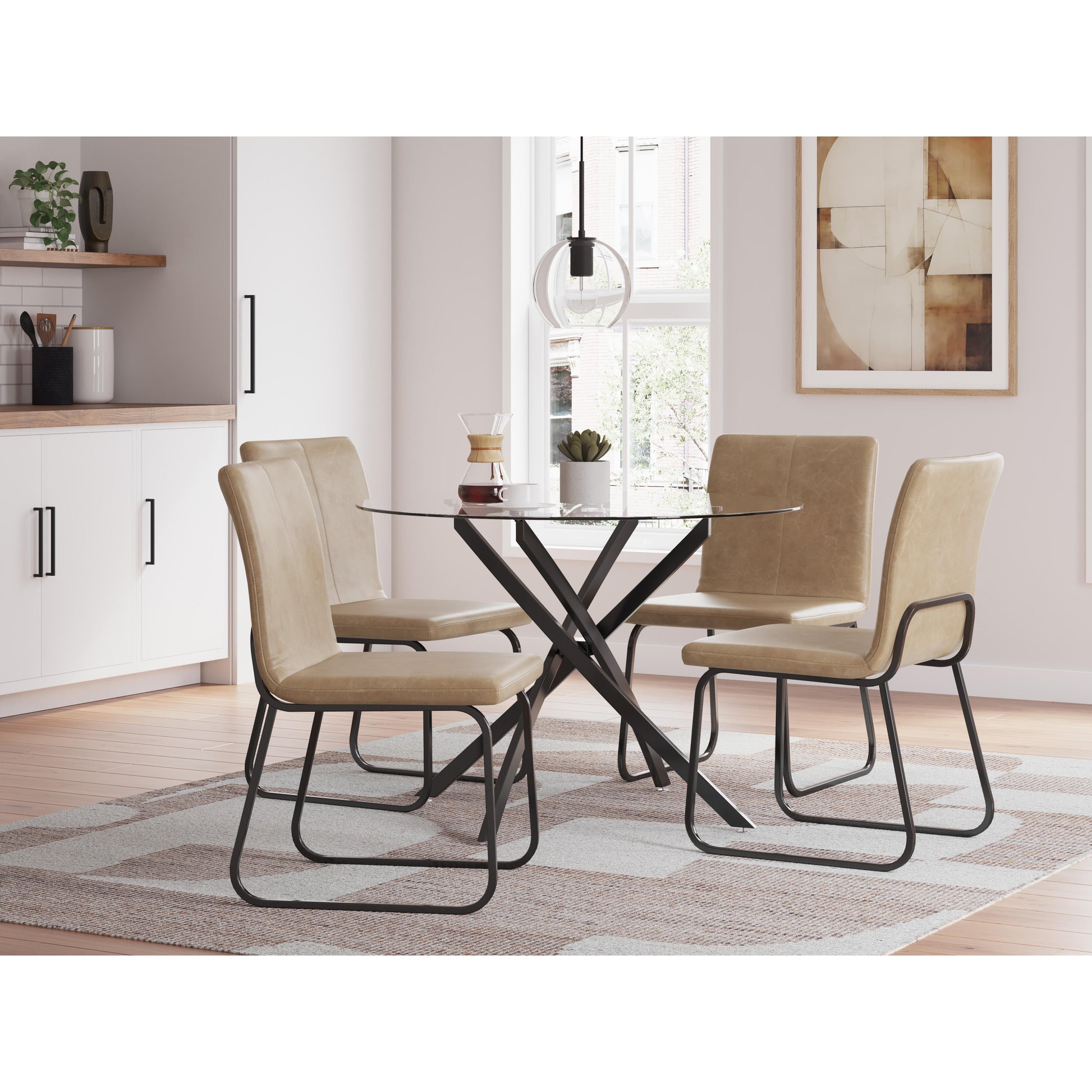 Signature Design by Ashley Pharwynn D446-15 Round Dining Room Table IMAGE 7