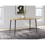 Signature Design by Ashley Gretlynn D501-25 Rectangular Dining Room Table IMAGE 5