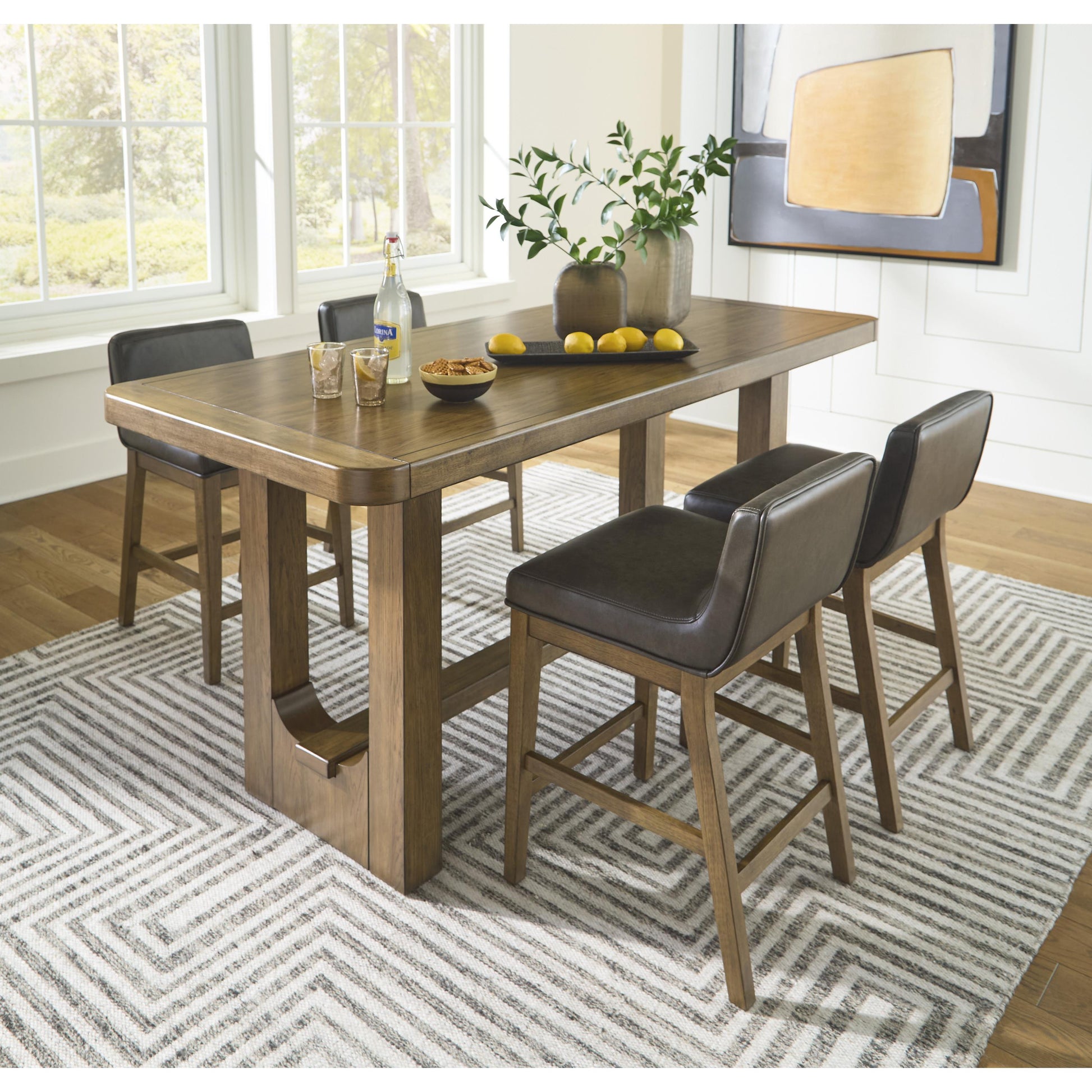 Chairs Signature Design By Ashley Rectangular Dining Table