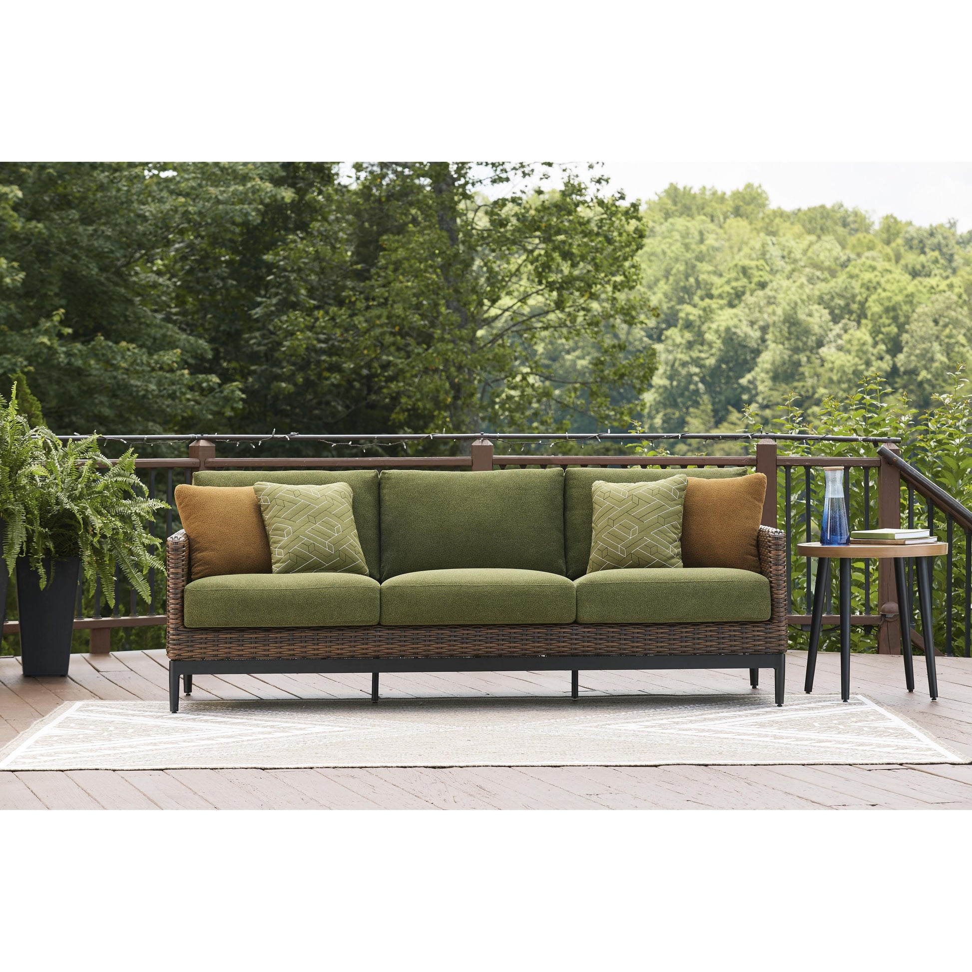 Signature Design by Ashley Horizon Hall P572-838 Sofa with Cushion IMAGE 5