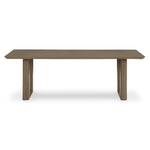 Signature Design by Ashley Serene Bay P671-625 Rectangular Dining Table with Umbrella Option IMAGE 2