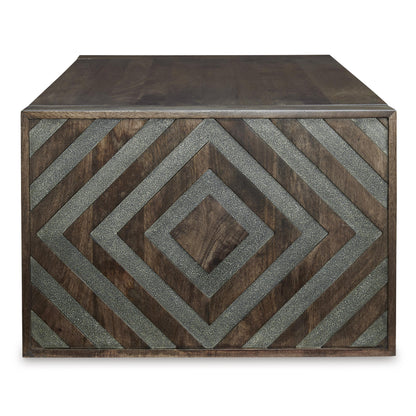 Signature Design by Ashley Dreggan T567-1 Rectangular Cocktail Table IMAGE 3