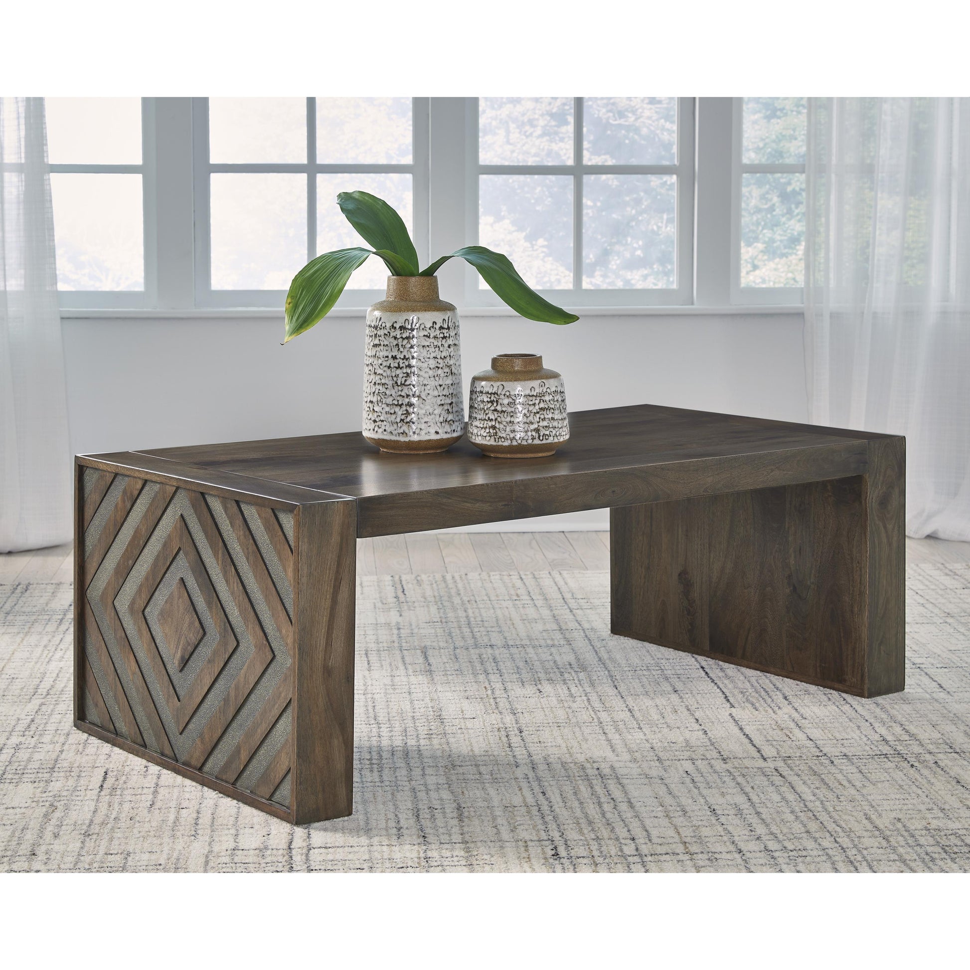 Signature Design by Ashley Dreggan T567-1 Rectangular Cocktail Table IMAGE 4