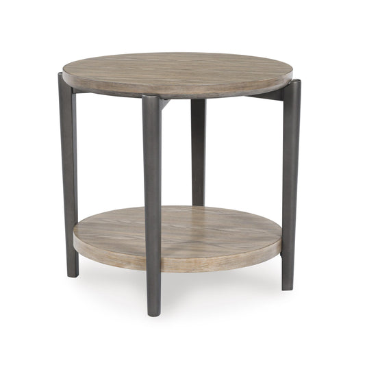 Signature Design by Ashley Dyonton T574-6 Round End Table IMAGE 1