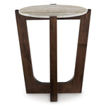 Signature Design by Ashley Tanidore T667-6 Round End Table IMAGE 2