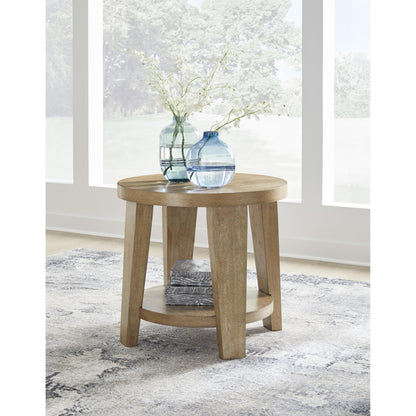 Signature Design by Ashley Kristiland T674T1 Coffee Table and 2 End Tables IMAGE 4