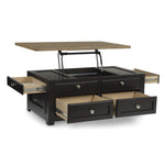 Signature Design by Ashley Drazmine T734-20 Lift Top Cocktail Table IMAGE 2