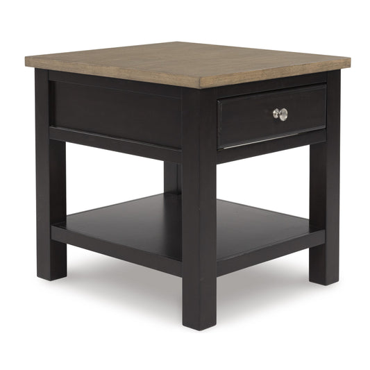 Signature Design by Ashley Drazmine T734-3 Rectangular End Table IMAGE 1