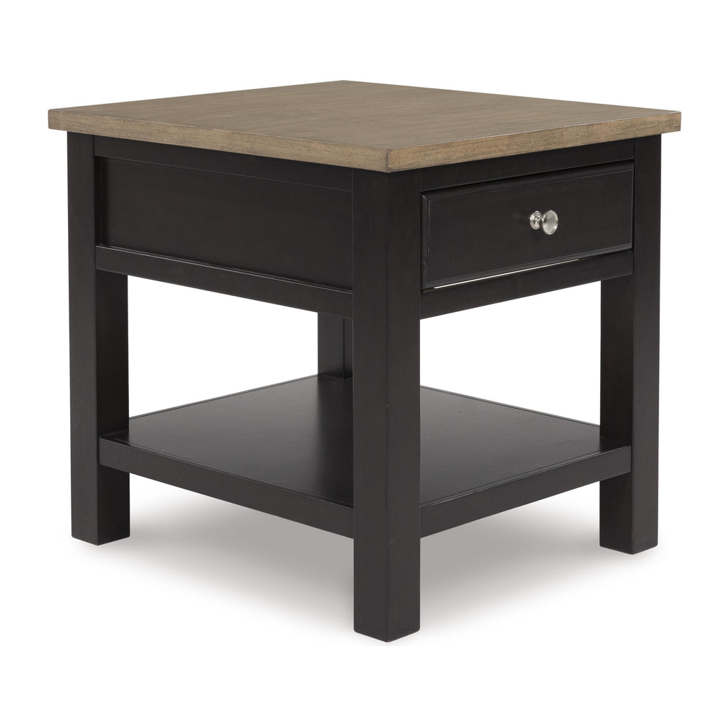 Signature Design by Ashley Drazmine T734-3 Rectangular End Table IMAGE 1