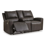 Signature Design by Ashley Boxmere U1310096 Double Reclining Power Loveseat with Console IMAGE 2