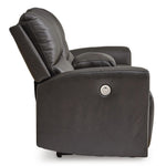 Signature Design by Ashley Boxmere U1310096 Double Reclining Power Loveseat with Console IMAGE 4