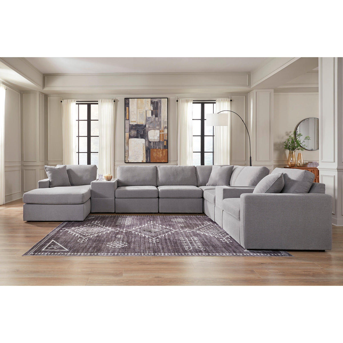  Signature Design by Ashley Modmax 92104S43 8 pc Sectional with Chaise IMAGE 2