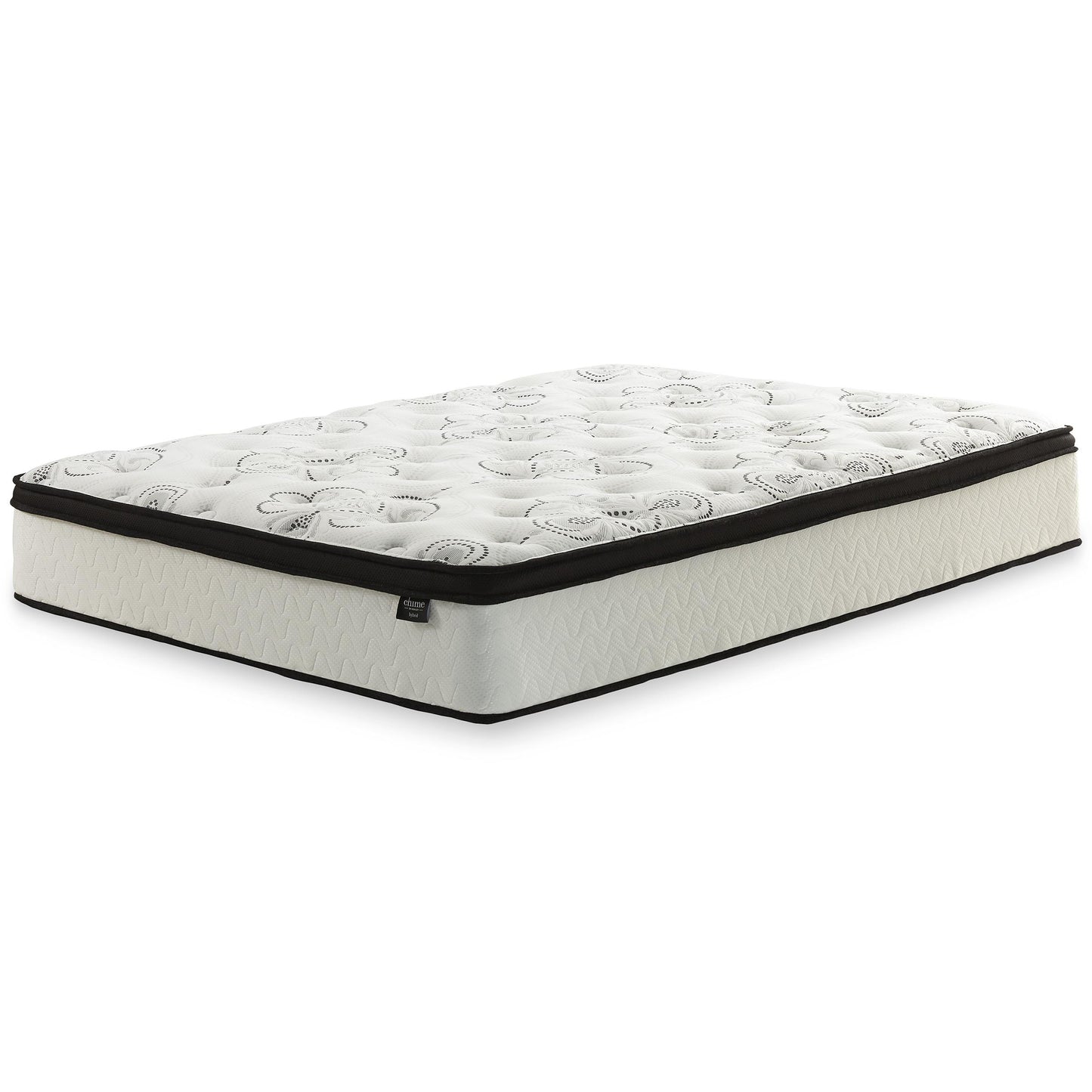  Sierra Sleep Chime 12 Inch Hybrid M697M1 California King Mattress and Foundation Set IMAGE 2
