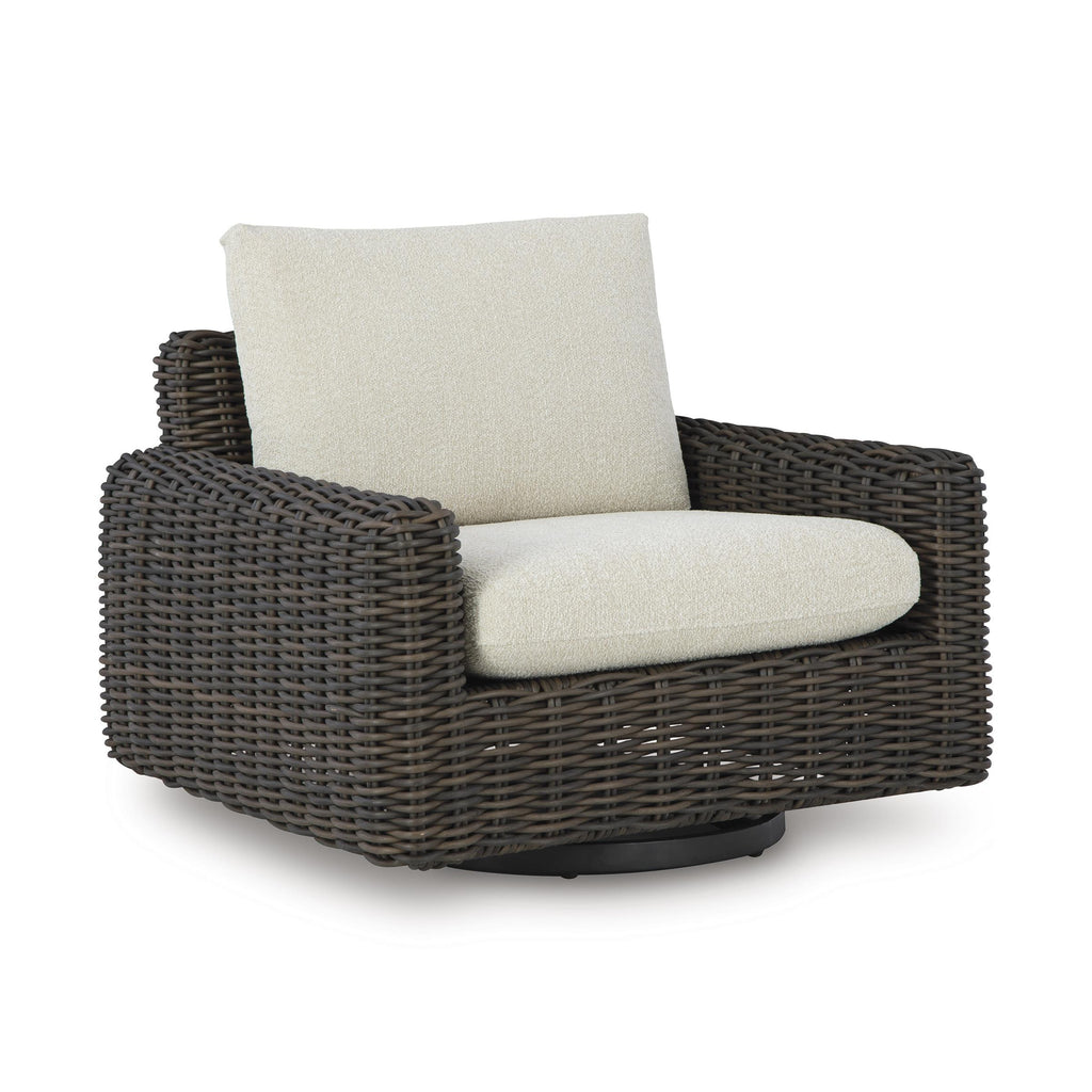 Signature Design by Ashley Kimora P711-821 Swivel Glider Lounge with Cushion IMAGE 1