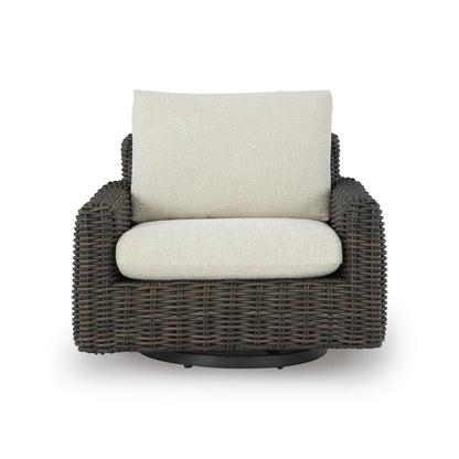 Signature Design by Ashley Kimora P711-821 Swivel Glider Lounge with Cushion IMAGE 2