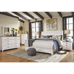 Signature Design by Ashley Willowton B267B33 6 pc King Sleigh Bedroom Set IMAGE 1
